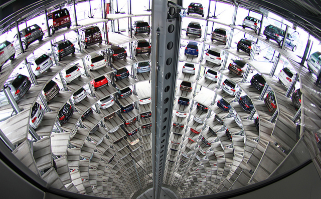 Volkswagen Car Tower Wolfsburg